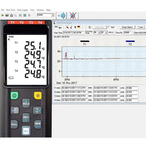 Bluetooth 4 Channel Datalogging Thermometer 800025