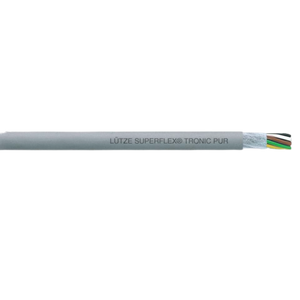 22 Awg 2 Conductor Unshielded Lutze Superflex Tronic Pur 300V Cables 117048