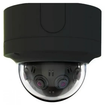 12 Megapixel 360 Degree Black Panoramic Surface Indoor Vandal Network Camera IMM12036-B1S