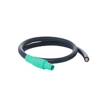 25 ft 1/0 AWG Cam Lock SC Cable Male Cam Female Bare Connector
