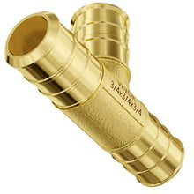 3/4" Brass Push-Fit for Air (Straight,Elbows,Tees) Pipe Fittings (45PCS)
