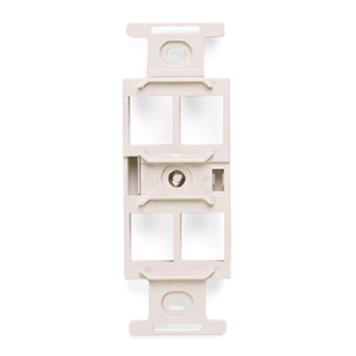 4-Port QUICKPORT Duplex Type 106 Insert Light Almond 41087-QTP