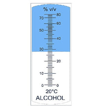 Alcohol Refractometer with ATC - 0-80% 300068