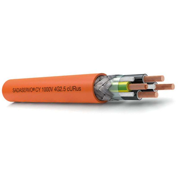 6/4C G + 16/1P Flexible Bare Copper Shielded Pair with Overall Shield Servo Cable C CY UL/CSA 1000V