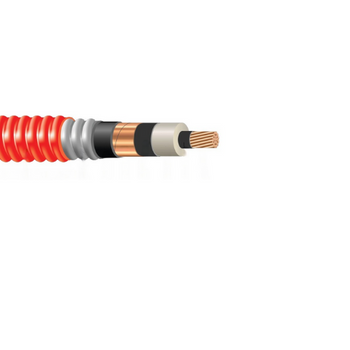 1000 MCM HVTECK Copper 175 mil TRXLPE TS AIA 15KV 100% IL Red PVC Jacket CSA