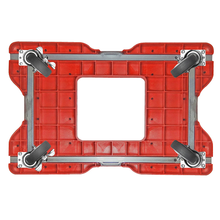 Snap-Loc General Purpose E-Track Panel Cart Red Dolly SL1200PC4TR