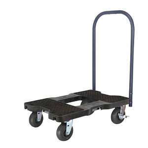 Snap-Loc Extreme-Duty E-Track Push Cart Black-Ops Dolly SL1600P6B