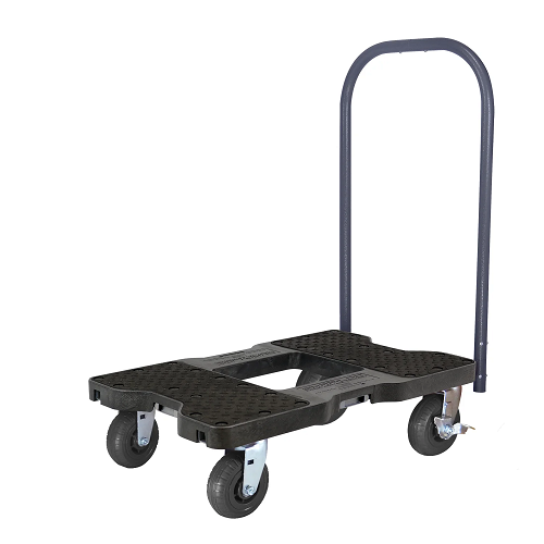 Snap-Loc Extreme-Duty E-Track Push Cart Black-Ops Dolly SL1600P6B