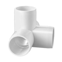 1" PVC Pipe Joints Elbow Connector 4-Way PVC Fittings (PACK 10)
