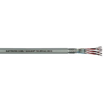 19 AWG 7P Stranded TC Shielded Armour Halogen-Free GAALSHIP TIG RFCU(i) 250V Offshore Cable