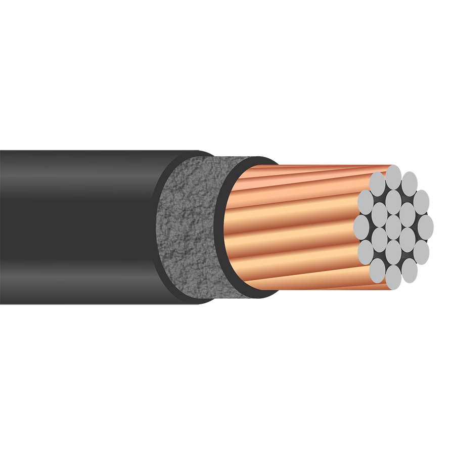 250' 8 AWG XLP USE-2 RHH RHW-2 Copper Building Wire