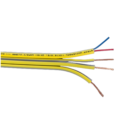 14/2 W/G + 16/2 Stranded Rip-N-Strip Duckt-Strip Universal Ductless Mini Split AC Cable 600V