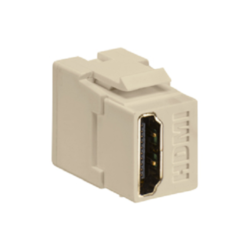 HDMI Feedthrough QUICKPORT Connector Ivory 40834-I