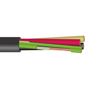 12 AWG 2C Type P Unarmored 600/1000V Power Cable