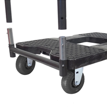 Snap-Loc Extreme-Duty E-Track Push Cart Black-Ops Dolly SL1600P6B