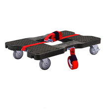 Snap-Loc Industrial Strength E-Track Black Dolly SL1500D4B