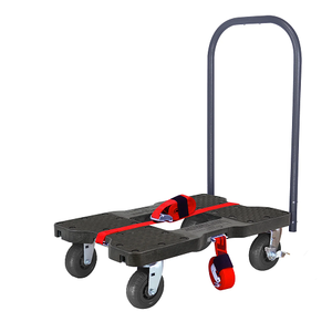 Snap-Loc Extreme-Duty E-Track Push Cart Black-Ops Dolly SL1600P6B