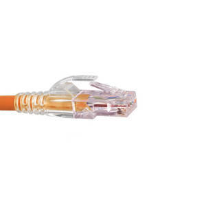 ProSeries Cat6/6a Unshielded with Cap45 Pass Through RJ45 Modular Plugs Red Tint S45-1700P (100pcs/3Jar)