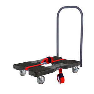 Snap-Loc Industrial Strength E-Track Black Dolly SL1500D4B