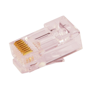 Staggered Cat6/6a Unshielded Pass Through RJ45 Modular Plugs S45-1700 (100pcs/3Jar)