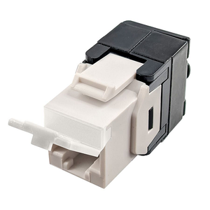 Cat5e Unshielded UTP 180 Degree Jack White Keystone S45-3500W (Pack of 35)