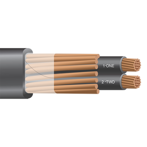 500' 3-3-3 BARE CONCENTRIC GROUND SERVICE ENTRANCE CABLE (SEU) - CU