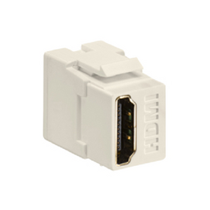 HDMI Feedthrough QUICKPORT Connector Light Almond 40834-T