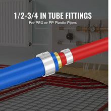 1/2"-3/4" Brass Clamp-style 1/2 NPT Internal Thread Pipe Fittings (50PCS)