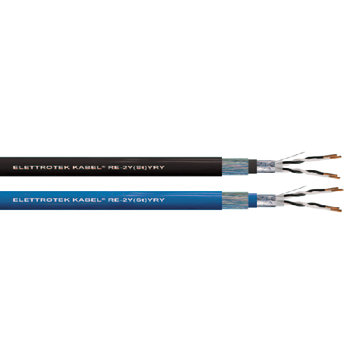 20 AWG 5P Stranded BC Shield Al Tape PE Armour PVC RE-2Y(St)YRY 300V Instrumentation Cable