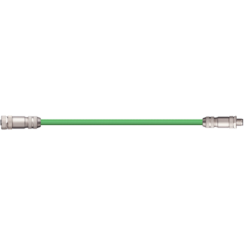 Igus MAT9841552 26/2P 22/2C M12 Male A / Female B Connector iguPUR Siemens 6FX_002-2DC34 Extension Signal Cable