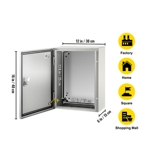 Electrical Enclosure 16' ×12' ×6'' Carbon Steel IP66 Junction Box