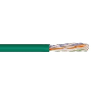 Plenum Category 6 UTP 1000FT Box Green Cable 10032097