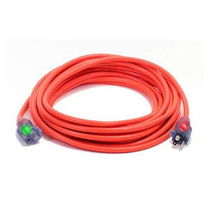 50FT 12/3 SJTW Cold Weather Extension Cord With CGM Orange