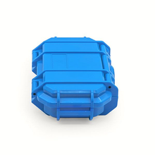 Rubber Boot Compact Carry Waterproof Micro Case Blue And Standard Latches Electronic Racks And Boxes Enclosure SE52,BL