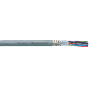 24 Awg 24 Conductor Shielded Lutze Superflex Tronic Pur TP 300V Cables 117176