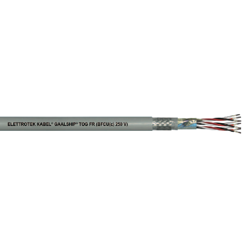 19 AWG 12P Stranded TC Shielded Armour Halogen-Free GAALSHIP TOG FR BFCU(c) 250V Offshore Cable