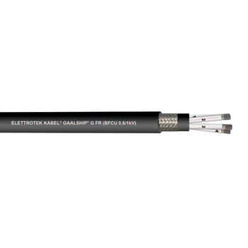 350 MCM 1C Stranded TC Shielded Armour Halogen-Free 0.6/1KV GAALSHIP G FR BFCU Offshore Cable