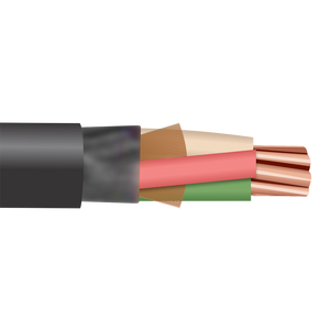 250' 4/2 Type W Multi-Conductor 2kV Portable Power Cable