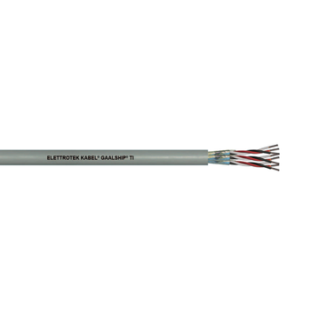 18 AWG 12P Stranded TC Shielded Individual Al Foil Halogen-Free 150/250V GAALSHIP TI Offshore Cable