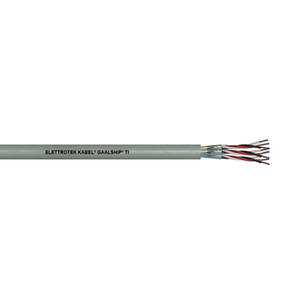 19 AWG 1P Stranded TC Shielded Individual Al Foil Halogen-Free 150/250V GAALSHIP TI Offshore Cable