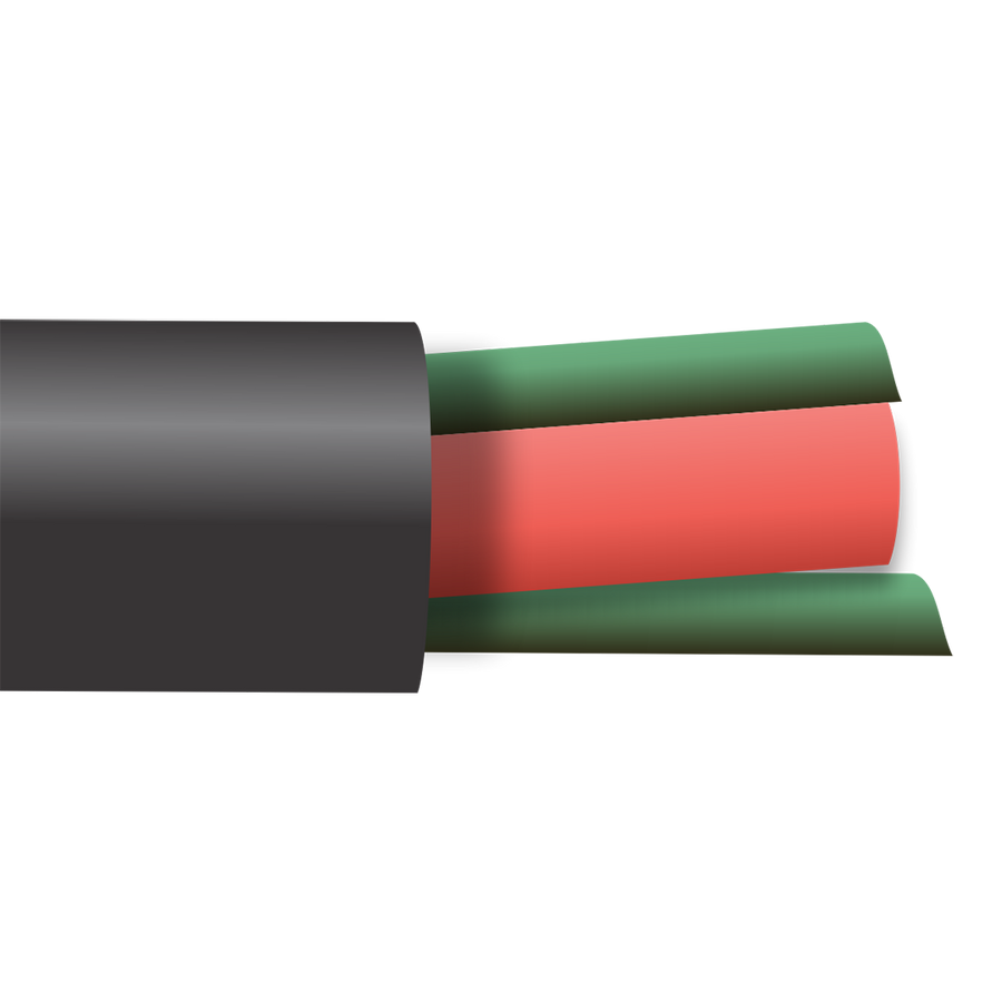 500' 2/0-4 Type G Heavy Duty Round Portable Power And Mining Cable 2000V