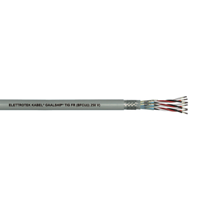 18 AWG 3T Stranded TC Shielded Armour Halogen-Free GAALSHIP TIG FR (BFCU(i) 250V Offshore Cable