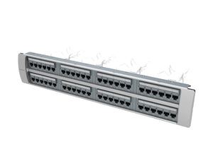 SYSTIMAX 360™ GigaSPEED XL® 1100GS3 Evolve Category 6 U/UTP Patch Panel, 48 port 360-IPR-1100-E-GS3-2U-48 - 760152579