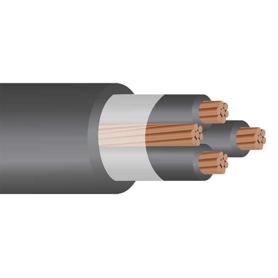 250' 1-1-1-3 SER Copper Service Entrance Cable