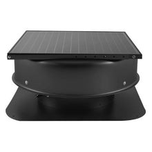 50W 3000 CFM High Airflow Solar Roof Attic Exhaust Fan with Smart Thermostat Remote Control