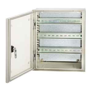NEMA 4X Fiberglass Enclosure 12 x 10 x 6'' Steel Electrical Junction Box