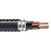 2/2 Teck 90 Bare Copper Aluminum Interlocked Armored Cable With Ground 1KV