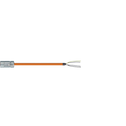 Igus MAT9961799 16 AWG 4C Threaded DIN (M4) Connector Allen Bradley 2090-CPWM4DF-16AFxx Power Cable