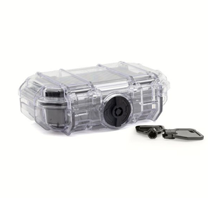 Waterproof Compact Carry Micro Clear Empty Case With Standard Latches Electronic Racks And Boxes Enclosure SE52OEM,CL