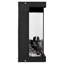 50-Inch Electric Fireplace, 1500W, Three-Sided Glass, Wall-Mounted/Recessed